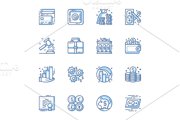 Thin Line Icons Business Pack in Icons - product preview 15