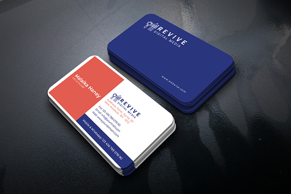 Digital Media Business Card in Business Card Templates - product preview 1