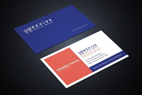 Digital Media Business Card in Business Card Templates - product preview 2