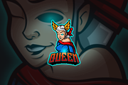 Queen - Mascot & Esport Logo