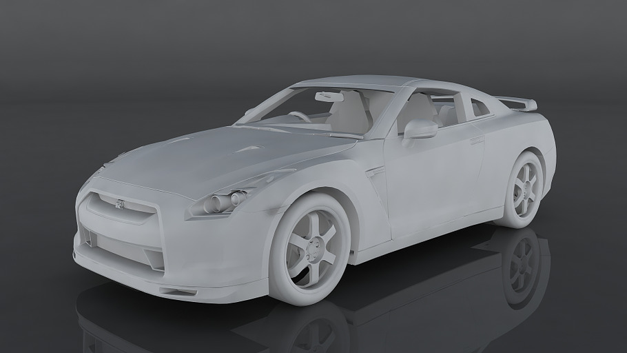 2010 Nissan GT-R SpecV (R35) in Vehicles - product preview 7