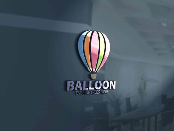 Balloon in Logo Templates - product preview 1