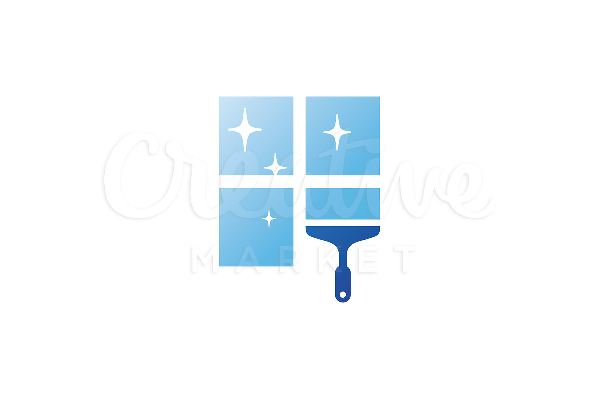 Window Cleaning Logo in Logo Templates - product preview 8