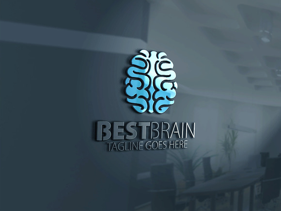 Brain in Logo Templates - product preview 1