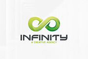 Green Infinity Logo Template
