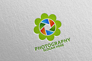 Flower Camera Photography Logo 71