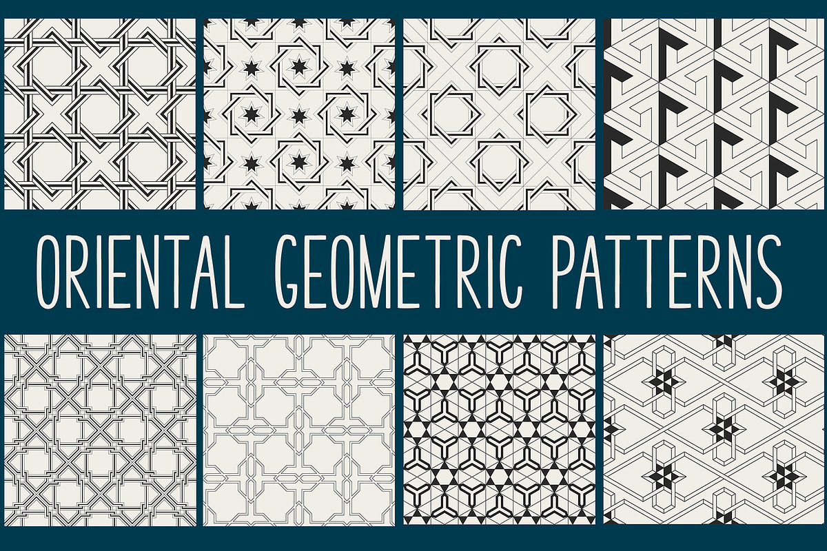 Oriental Geometrical Patterns in Patterns - product preview 8