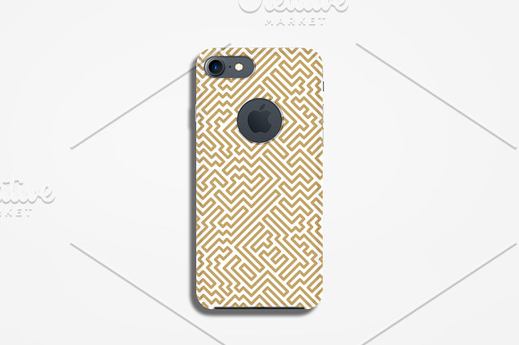 Striped seamless geometric patterns in Patterns - product preview 2