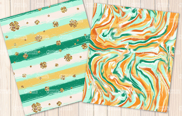 St Patricks Day Seamless Patterns in Patterns - product preview 1