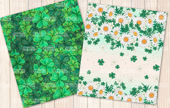 St Patricks Day Seamless Patterns in Patterns - product preview 5