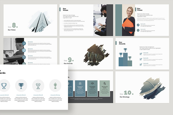 Annual Report PowerPoint in PowerPoint Templates - product preview 6