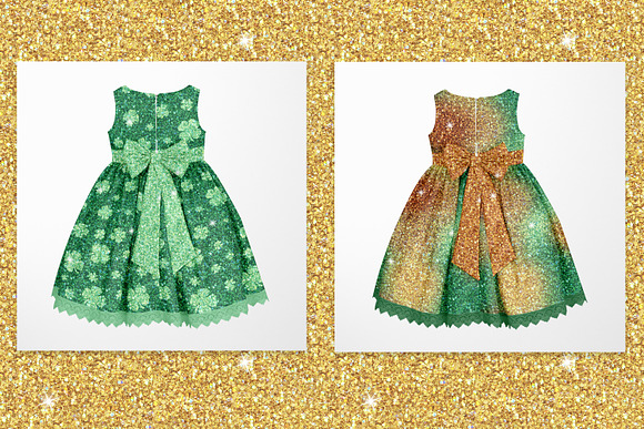 St Patricks day Seamless Glitters in Textures - product preview 6