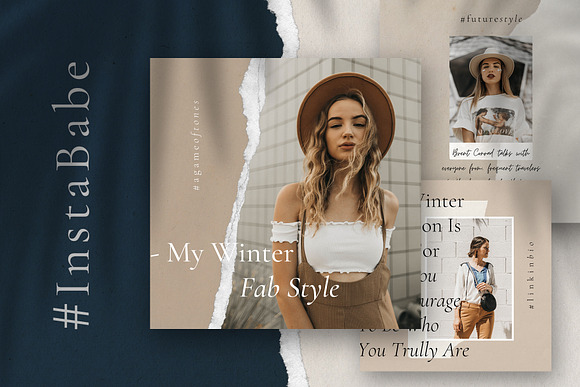 #InstaBabe - Canva Posts & Stories in Instagram Templates - product preview 14