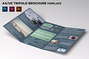 Trading Trifold Brochure Template
