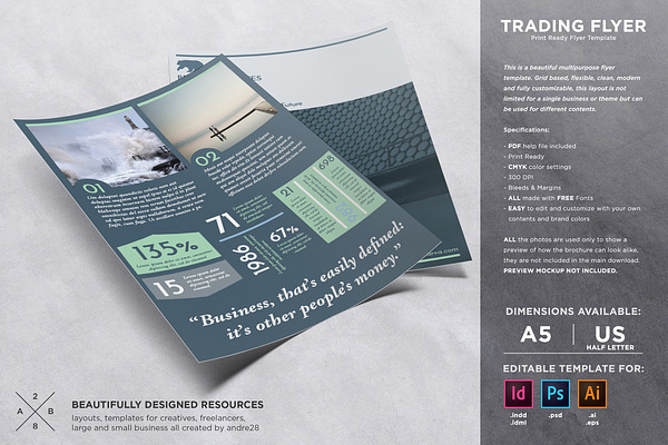 Trading Flyer Template