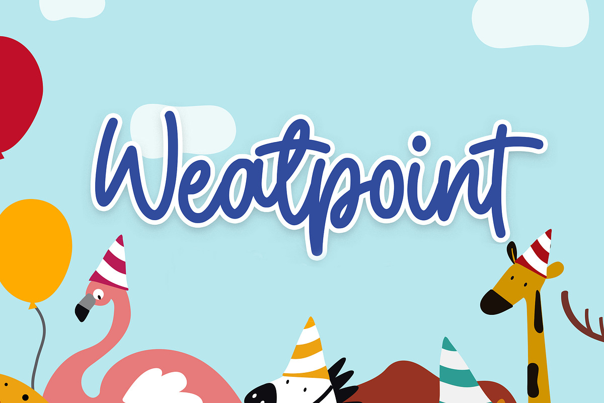 Weatpoint - Playful Script Font in Script Fonts - product preview 8