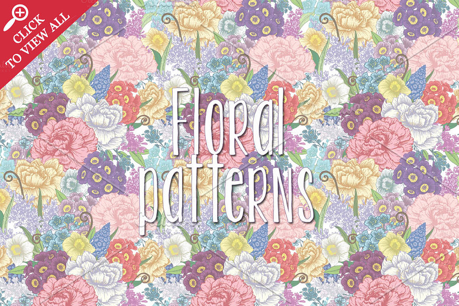 Floral patterns in Patterns - product preview 8