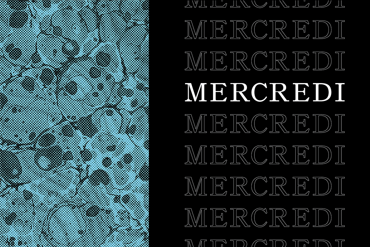 Mercredi - French Serif + Textures in Serif Fonts - product preview 8