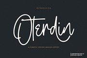 Oterdin - Handwritten Font