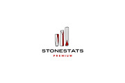 stone stats statistics bar chart