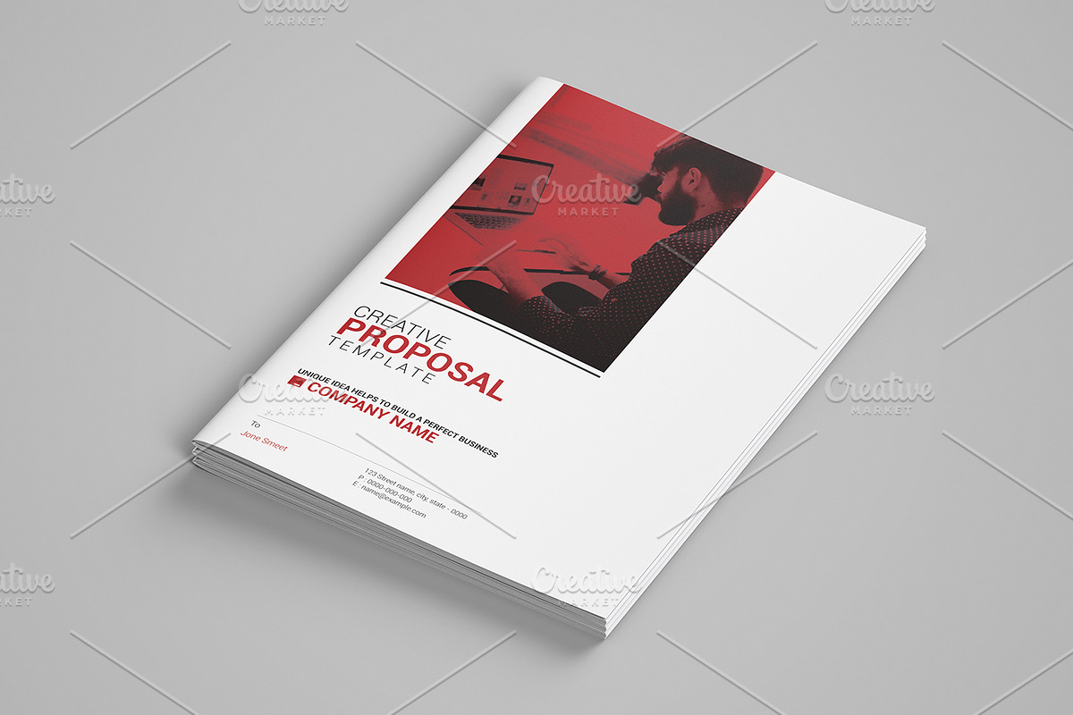 Business Proposal - V981 in Brochure Templates - product preview 8