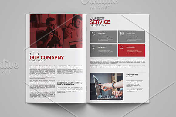 Business Proposal - V981 in Brochure Templates - product preview 2