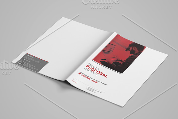 Business Proposal - V981 in Brochure Templates - product preview 6