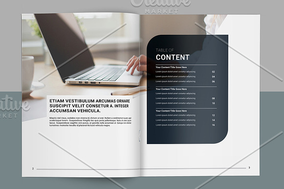 Business Brochure - 16 Page V983 in Brochure Templates - product preview 2
