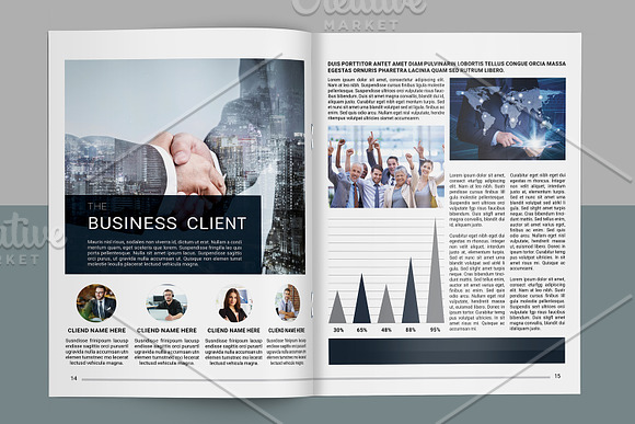 Business Brochure - 16 Page V983 in Brochure Templates - product preview 5