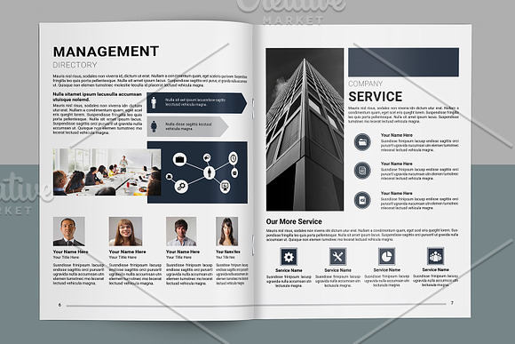 Business Brochure - 16 Page V983 in Brochure Templates - product preview 6