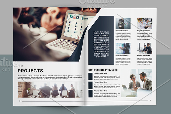 Business Brochure - 16 Page V983 in Brochure Templates - product preview 7
