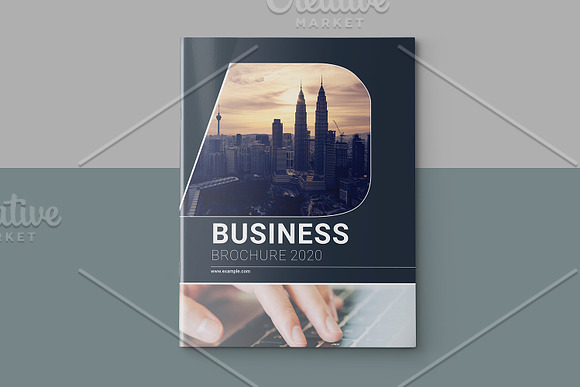 Business Brochure - 16 Page V983 in Brochure Templates - product preview 11