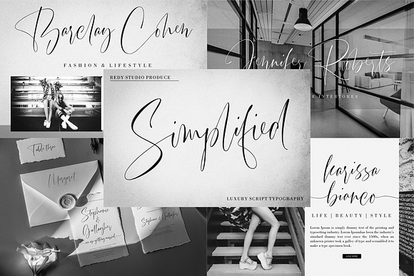 Mance Rose | Font Duo in Script Fonts - product preview 9