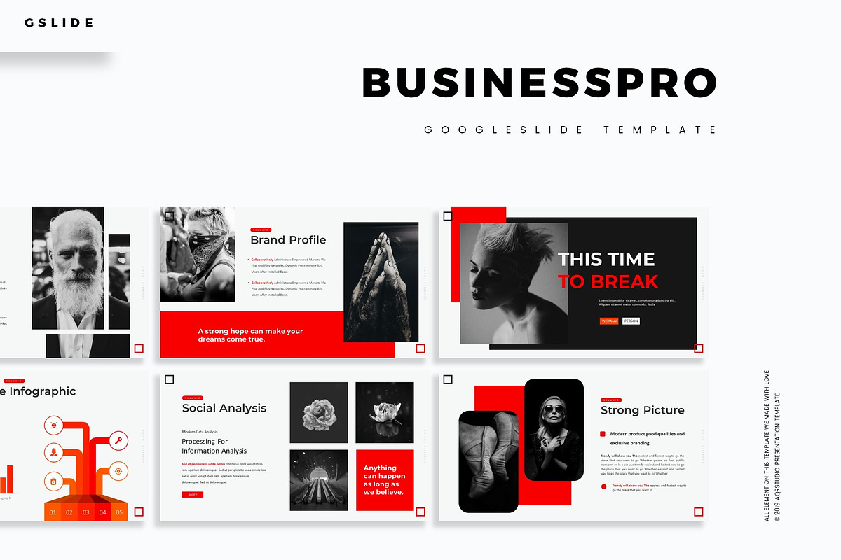 Business Pro - Google Slides Templat in Google Slides Templates - product preview 8