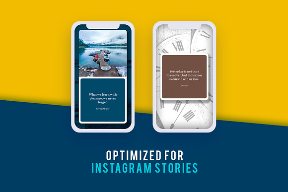 Instagram Stories - QUOTES Pack in Instagram Templates - product preview 5