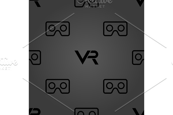 Seamless Vector Pattern With VR