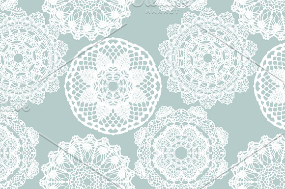 7 Crochet seamless patterns in Patterns - product preview 3