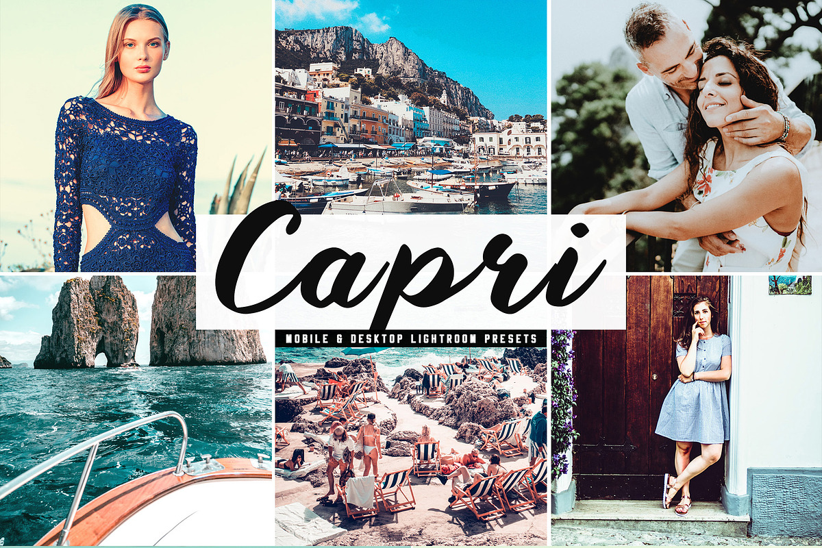 Capri Lightroom Presets Pack in Add-Ons - product preview 8