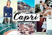 Capri Lightroom Presets Pack