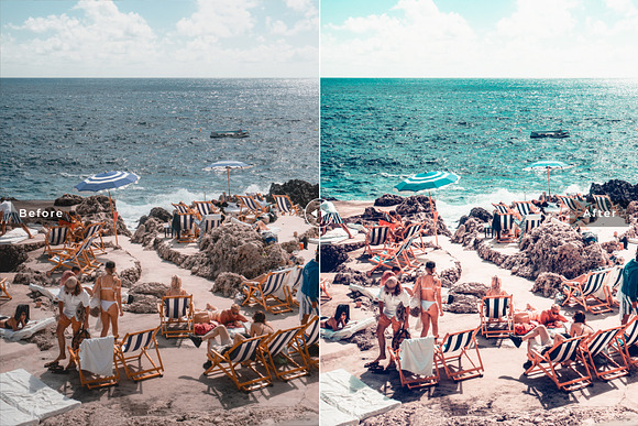 Capri Lightroom Presets Pack in Add-Ons - product preview 5