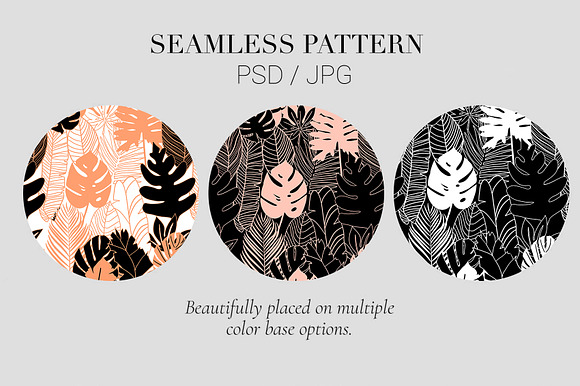 Leaves | 10 Seamless pattern in Patterns - product preview 3