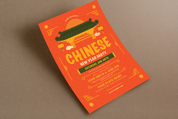 Chinese New Year Event Flyer in Flyer Templates - product preview 1