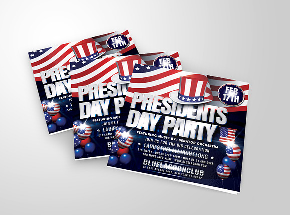 Presidents Day Flyer in Flyer Templates - product preview 2