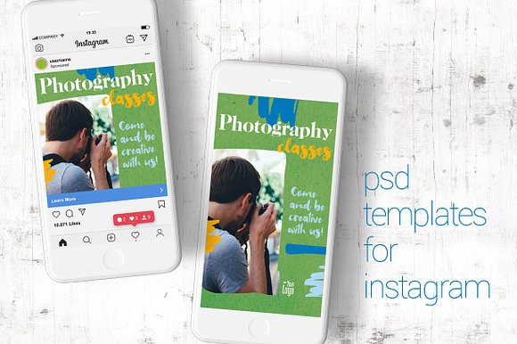 Modern Photography class templates in Flyer Templates - product preview 2