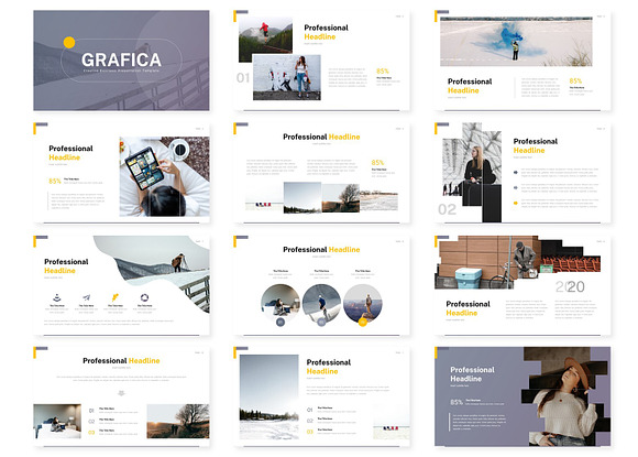 Grafica - Google Slide Template in Google Slides Templates - product preview 1