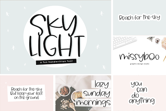 The Trendy Font BUNDLE in Cute Fonts - product preview 10