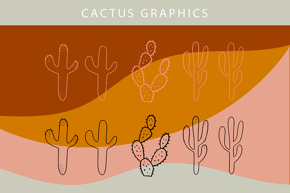 Desert Oasis Graphic Pack in Illustrations - product preview 9