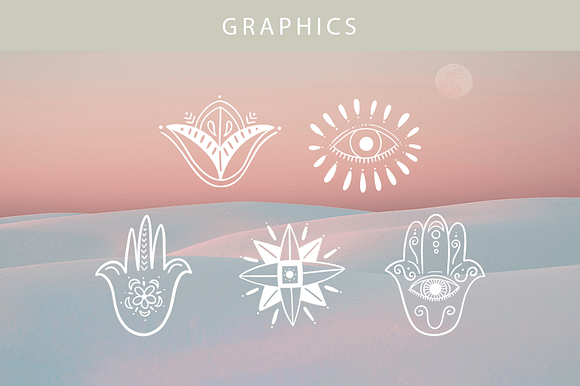 Desert Oasis Graphic Pack in Illustrations - product preview 10
