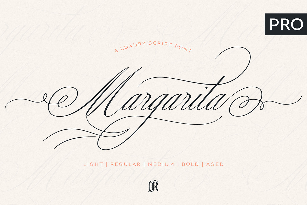 Margarita Pro in Script Fonts - product preview 8