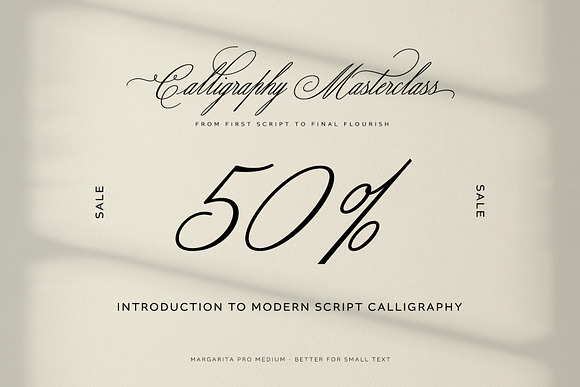 Margarita Pro in Script Fonts - product preview 5